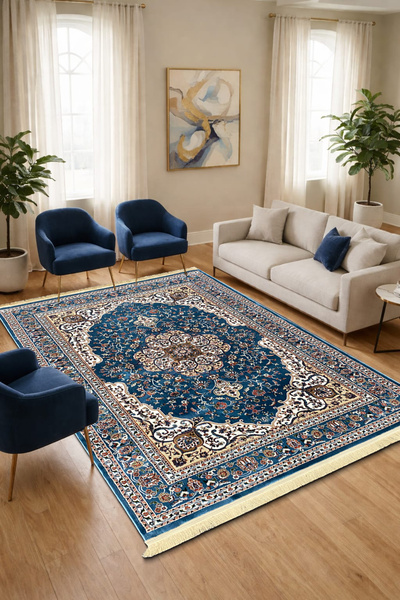 ünalcarpet 4 Metrekare - 6 Metrekare Modern Salon Ve Oturma Odası Halısı Yumu...