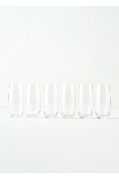 Bella Maison Fall Kristal Meşrubat Bardağı 6'lı Naturel (350 cc)