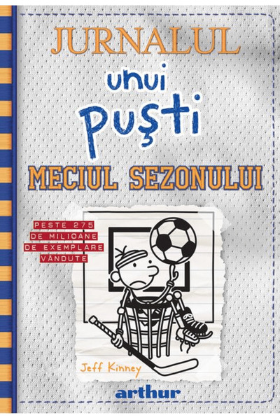 ARTHUR Diary of a Wimpy Kid 16. Game of the Season, Jeff Kinney