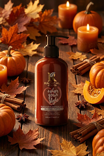 Radical Color Su Bazlı Saç Boyası 250 Ml Bal Kabağı