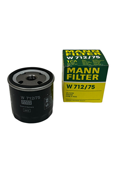 Genel Markalar Opel Vectra C Yağ Filtresi Mann Marka W712/75