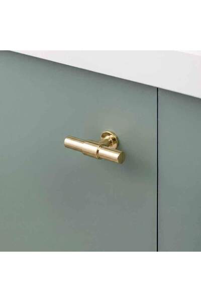 System Düğme Mobilya Kulbu Altın Renk 60mm Kulp (SY9236 0060 GL-GL)