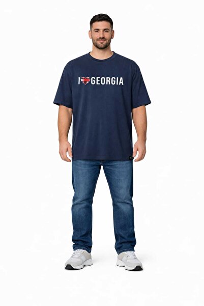 ALEXANDERGARDI BASKILI ОВЕРСАЙЗ Т-ШИРТ (UNX-004601)