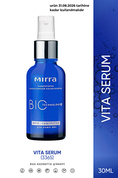 Mirra Vita Serum / Göz Serumu Kırışıklık karşıtı Göz çevresi bakım