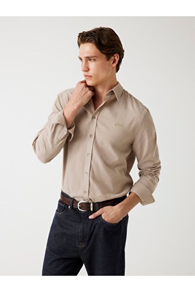 Guess قميص تويل