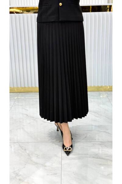 YARIŞ Φούστα σε όλο το μήκος με πλισέ επένδυση