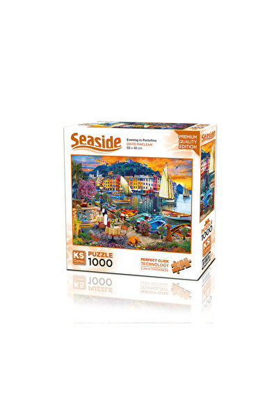 Ks Games Evening in Portofino 1000 Parça Puzzle