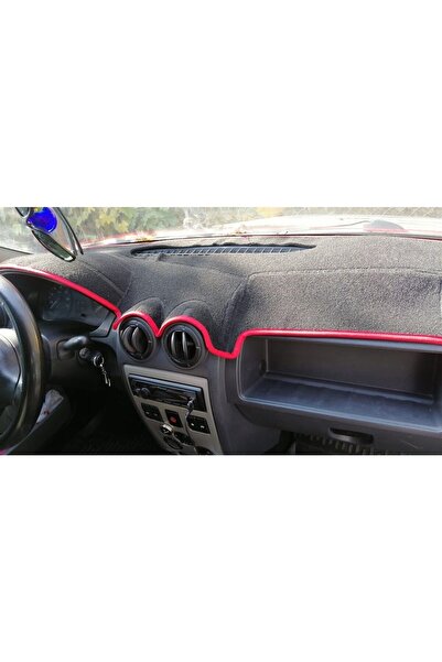 LeeWillson Glovebox Protection Carpet Edge Color Red Suitable for Dacia Logan...