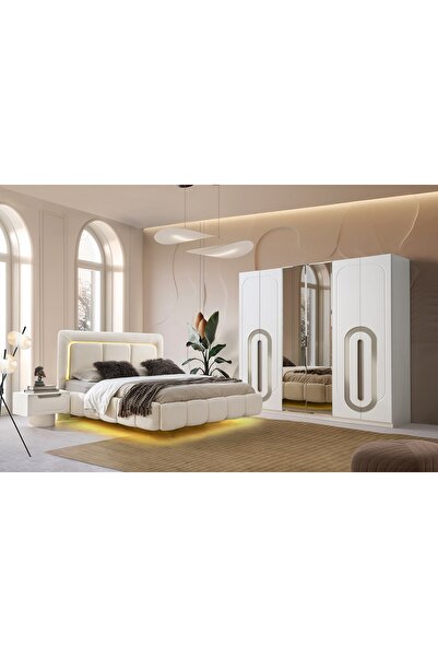 AYDINEV SEVİLLA MDF BAZALI YATAK ODASI TAKIMI