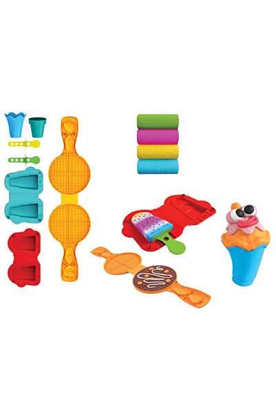 DEDE Art Craft Oyun Hamuru Setleri 200 Gr. (4 Adet Hamur Ve Setleri) Hamur Modelleri Zararsız Hamur