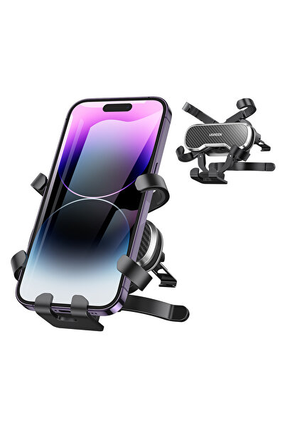 Ugreen Araç İçi Kancalı Telefon Tutucu, Siyah, 80871