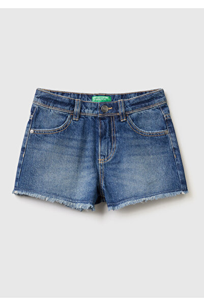 United Colors of Benetton Kız Çocuk Mix Arka Cebi Logolu Beli Ayarlanabilir J...