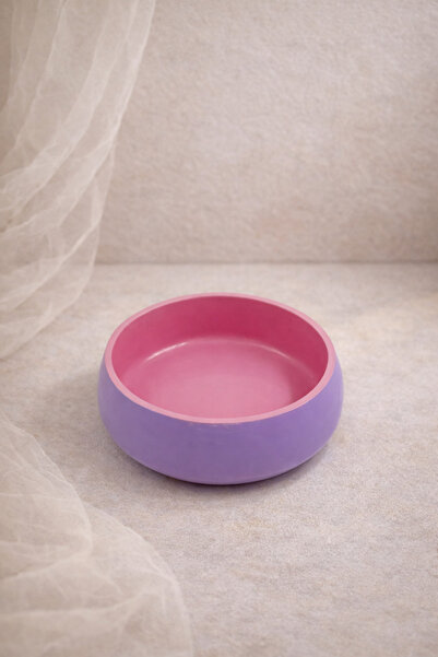 Atiye Studio Handmade Stone Powder Round Decorative Bowl – Home Decor Candle ...