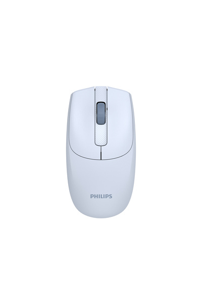 Philips SPK7398 Kablosuz 1600 DPI 3 Tuşlu Optik Sessiz Mouse Açık Mavi