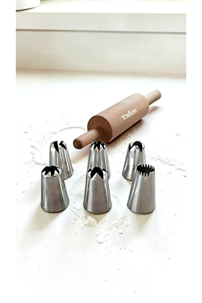 tafce Büyük Boy Krema Duy Seti – Pasta, Kurabiye, Tulumba, Ekler, Cupcake, Pr...
