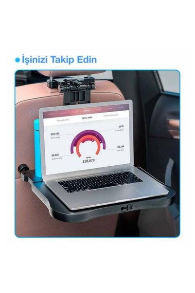 coofbe Premium Car Seat Back Table Car Laptop Stand Car Eating Drinking Table Stand Car Stand