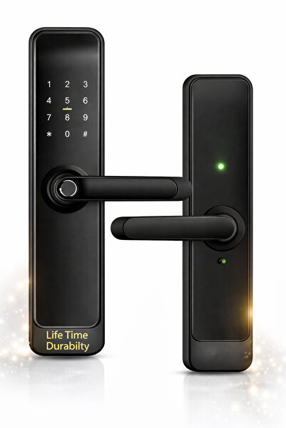 AREB Smart Wifi Fingerprint Door Lock 72 * 55 – Home Security, 6 Unlocking Me...