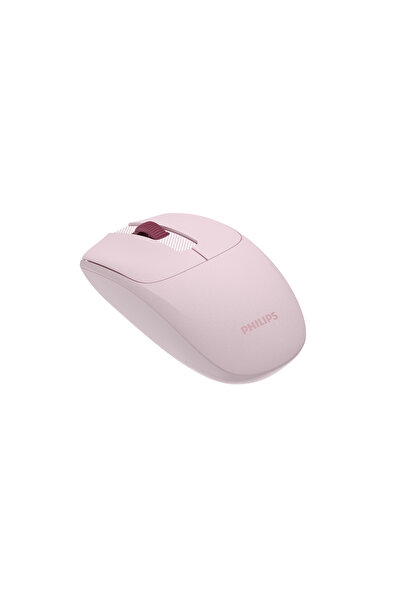 Philips SPK7398 Kablosuz 1600 DPI 3 Tuşlu Optik Sessiz Mouse Pembe