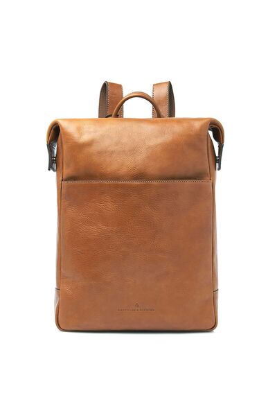 Castelijn & Beerens Laurens Daypack RFID Schutz Leder 41 cm Laptopfach