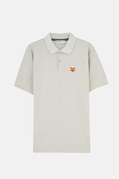 Reflect Studio Πολό T-Shirt Κόκκινη Αλεπού - Γκρι