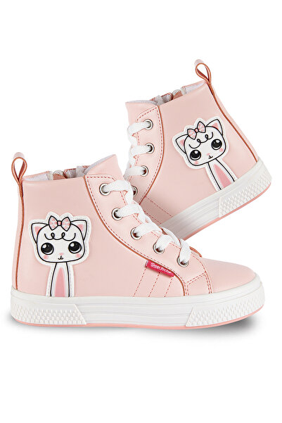 Denokids Kitty Różowe Dziewczęce Trampki Buty Sportowe