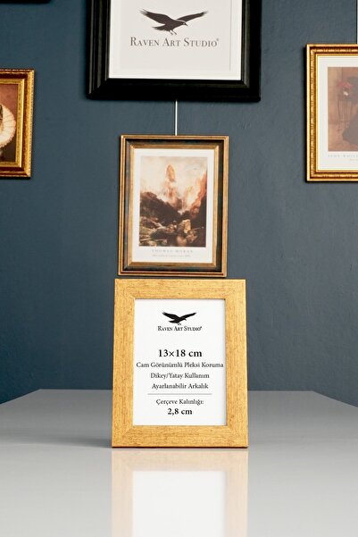 Raven Art Studio Potala 13x18cm Aur Antic pentru Tablouri Fotografii Document...