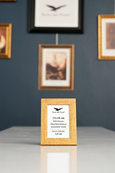 Raven Art Studio Potala 10x15cm Αντίκα Χρυσή Αφίσα Φωτογραφικών Εγγράφων Πλαί...