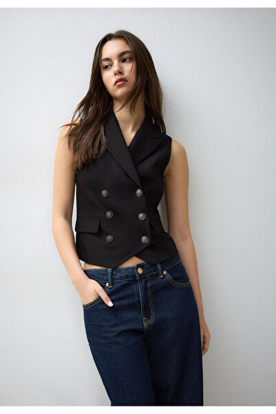 Stradivarius Kruvaze yelek