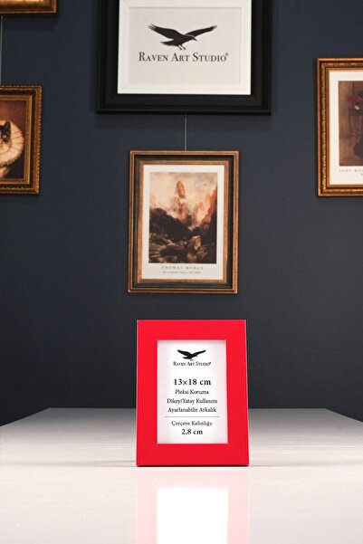 Raven Art Studio Potala 10x15cm Κόκκινη Αφίσα Φωτογραφιών και Εγγράφων Πλαίσι...