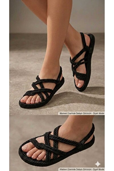 ZİO Σανδάλια με σχοινί