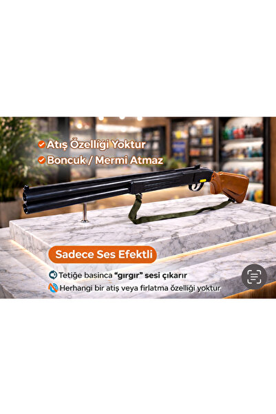 Erzi Oyuncak Tüfek Oyuncak Çanakkale Tüfeği Sesli 70 Cm