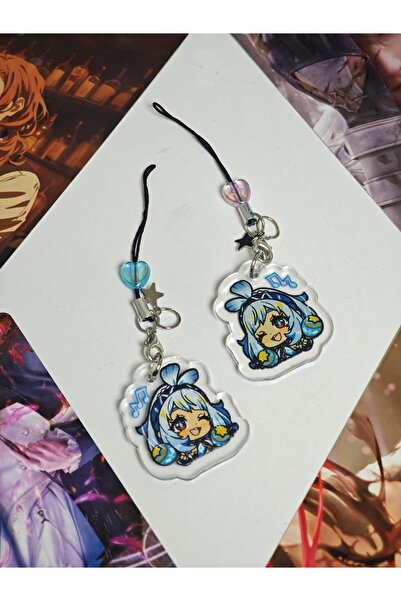 Yenaplanner زينة حقيبة جينشين إمباكت/حزام الهاتف (قطعة واحدة)