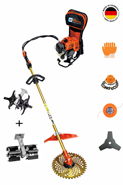 Raider Roys Ultra Alman Kalite Benzinli Sırt Tırpan Çim Biçme Makinesi Akrep ...