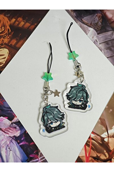 Yenaplanner زينة حقيبة جينشين إمباكت/حزام الهاتف (قطعة واحدة)