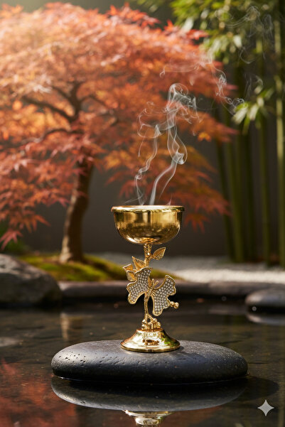 SİM TÜTSÜLÜK / TAŞLI BUHURDANLIK ( Büyük Boy)