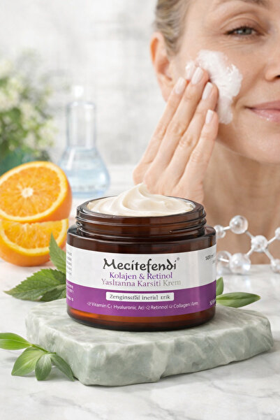 Mecitefendi Kolajen & Retinol Yaşlanma Karşıtı Krem 50 ml