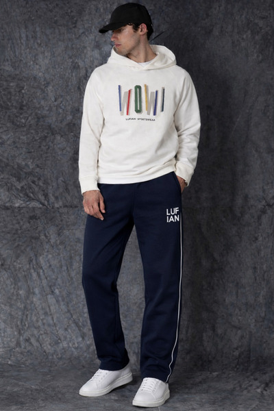 Lufian Erkek Yazlık Baggy Bol Paça Rahat Kalıp Eşofman Altı