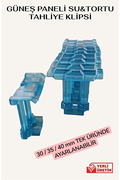 Aksesuar Güneş Paneli Su Tahliye Klipsi