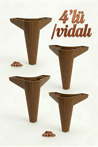 elbse Plastik 15cm Mobilya Koltuk Baza Masa Dolap Ayağı Ayakları – Dayanıklı ...