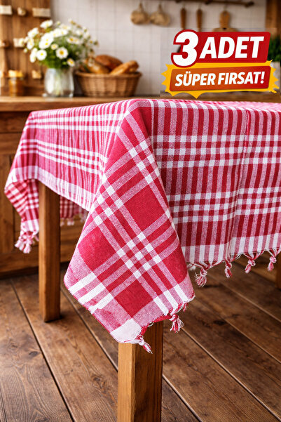 serelya Çok Amaçlı Sofra Bezi , Piknik Örtüsü & Masa Örtüsü Bağlamalı Pötikar...