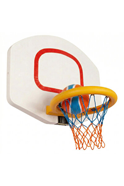 MUPARK Duvar Basketbol Potası Çocuk 3+ Yaş İç/Dış Mekan Sabit Mini Pota Eğiti...