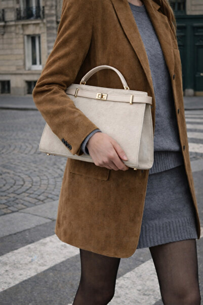 mèche atelier since 2024 Merlin ženska torba od antilopa za ruke i ramena, kr...