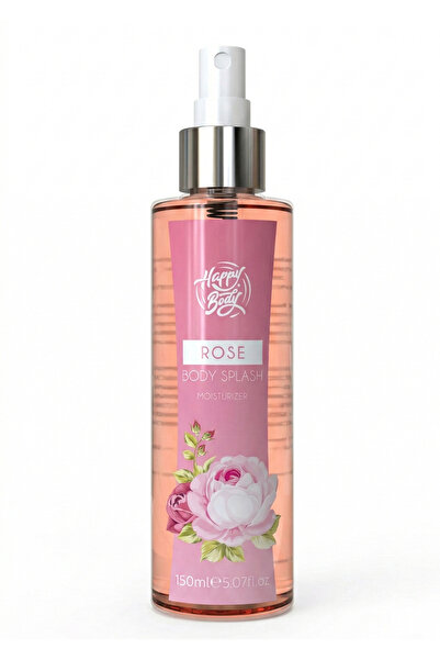 Happy Body Doğal Gül Kokulu Vücut Spreyi 150ml
