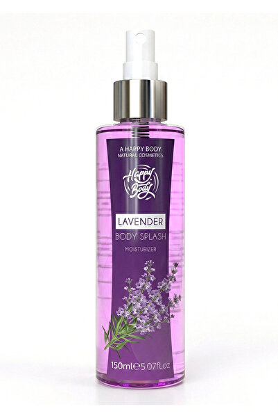 Happy Body Cilt Besleyici Özel Şişeli Ve Pompalı Nemlendirici Lavanta Aromalı...