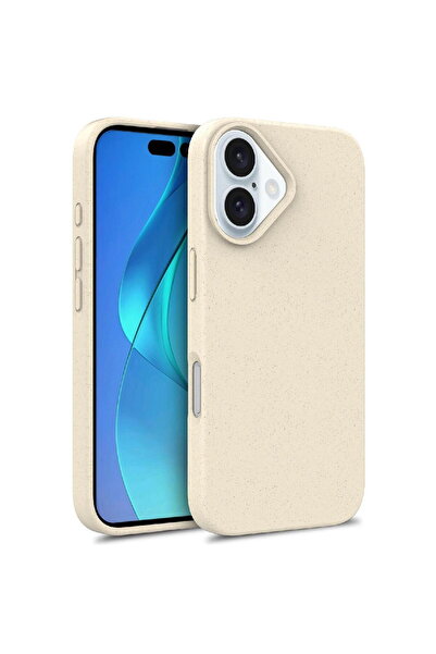 OEM Wheat MagSafe TPU Case for iPhone 16 - Beige