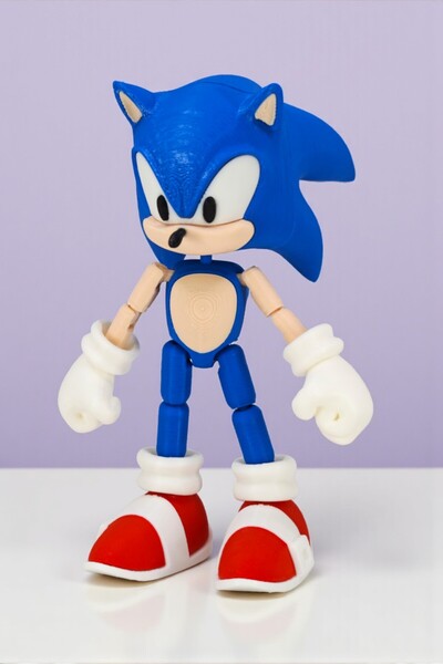 RUBYTAKI Kirpi Sonic | Oynar Eklemli Hareketli | Oyuncak Figür