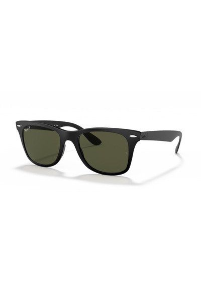 Ray-Ban RB 4195 601S9A 52 Wayfarer Liteforce Unisex Polarize Kare Siyah Kemik...