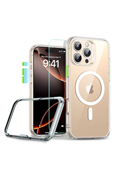 ESR Carcasă Classic Pro HaloLock MagSafe+Folie de Ecran pentru iPhone 16 Pro Max