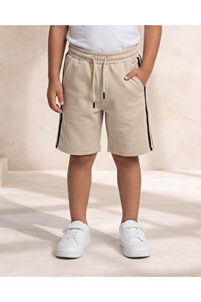 REDTAG Boys Khaki Shorts
