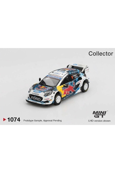 mini gt نموذج سيارة فورد بوما رالي 1 بمقياس 1/64 # سيارة فورد WRT 2024 طراز 1...